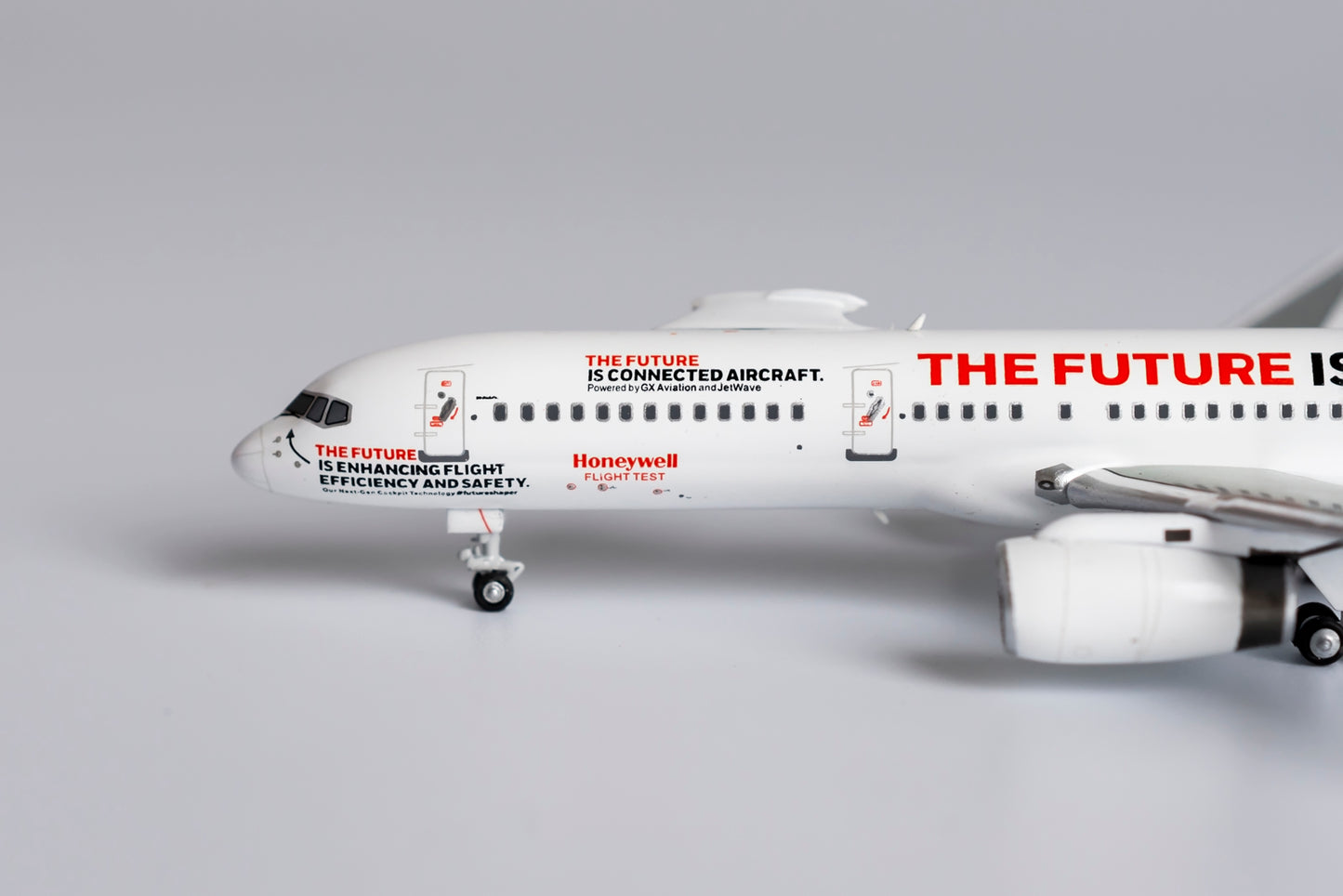 1:400 NG Models Honeywell Boeing 757-200 "Test Engine, 2021 Livery" N757HW NG53181