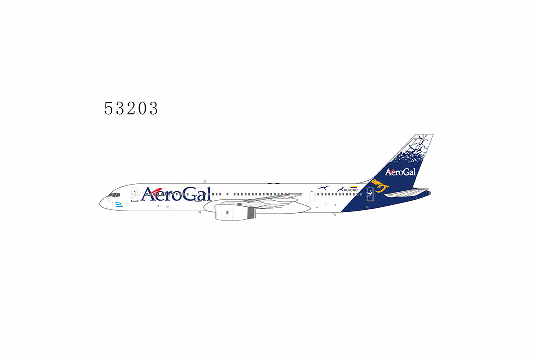 1:400 NG Models AeroGal Aerolíneas Galápagos 757-200 "No Winglets" HC-CHC NG53203