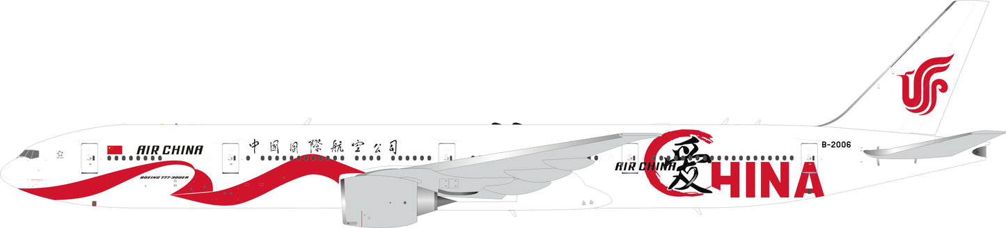 1:400 Aviation400 Air China Boeing 777-300ER "Love China" B-2006 AV4043