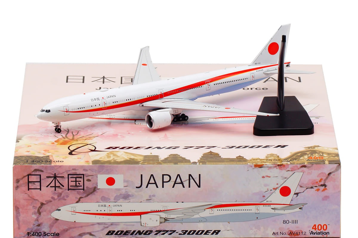 1:400 Aviation400 Japan Air Self-Defense Force Boeing 777-300ER 80-1111 AV4112