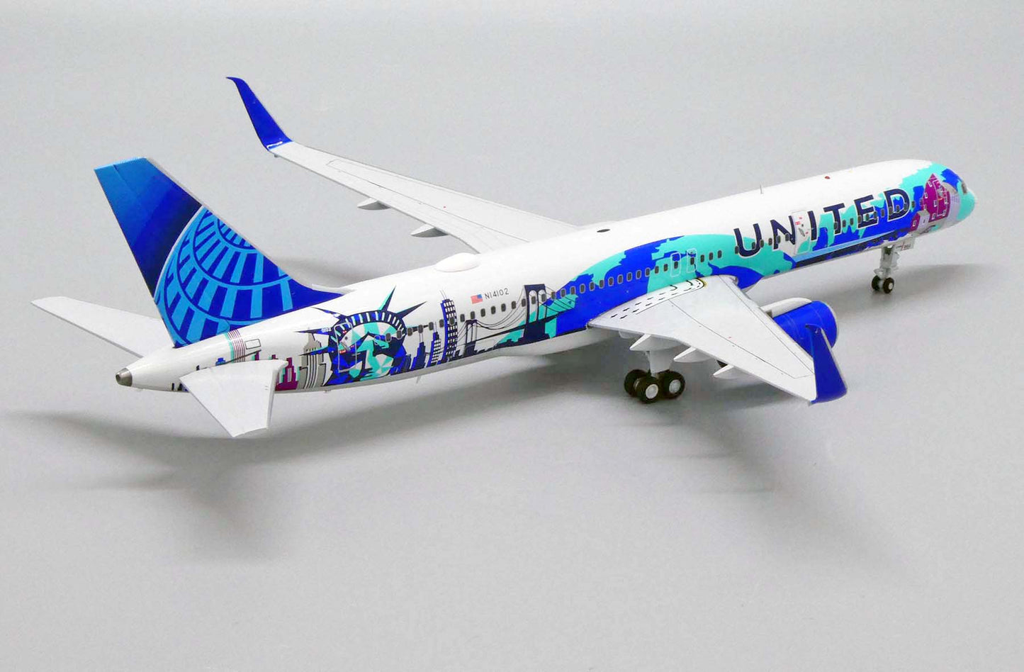 1:200 JC Wings United Airlines Boeing 757-200 “Her Art Here - New York/New Jersey Livery” N14102 LH2269