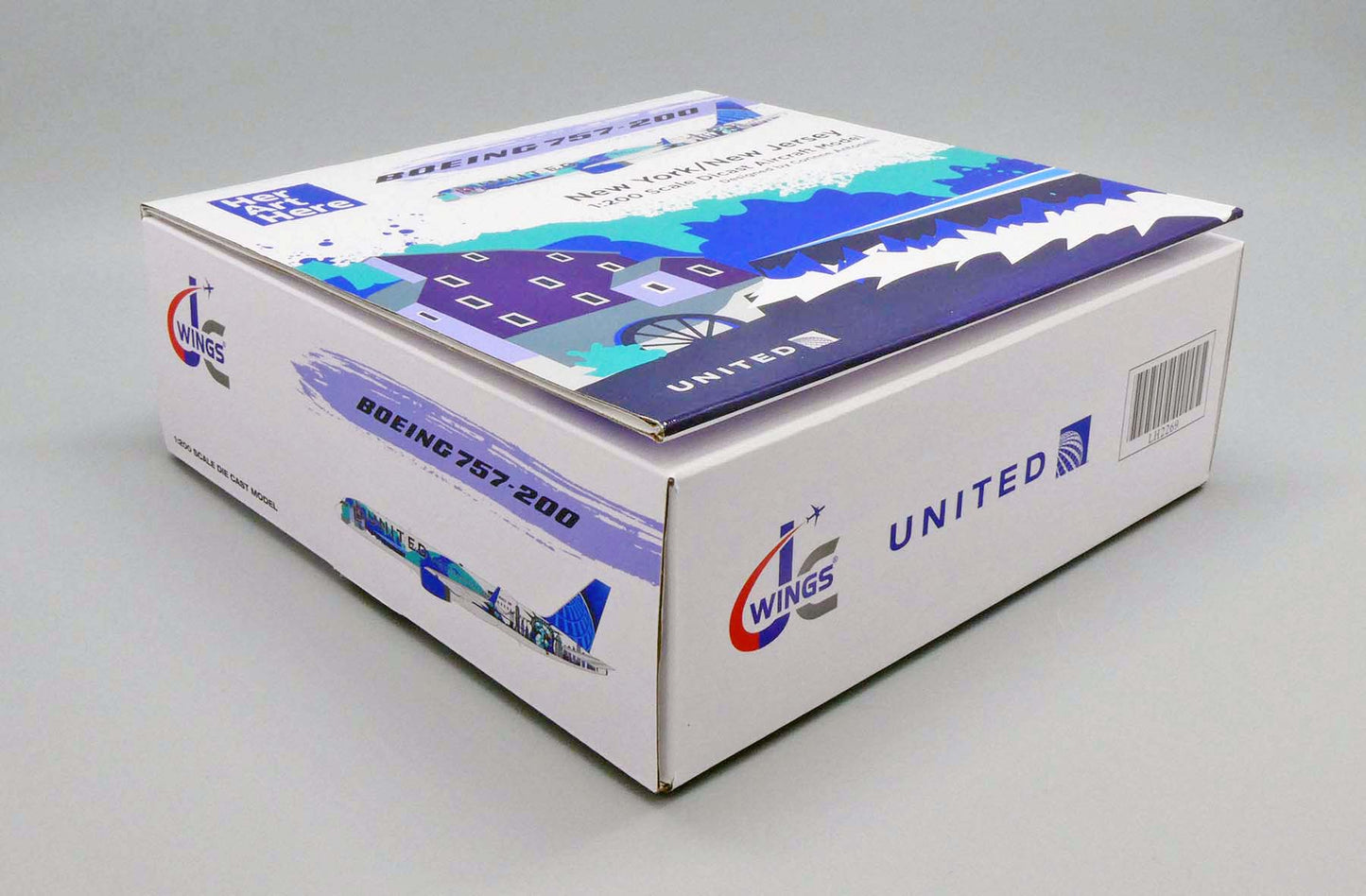 1:200 JC Wings United Airlines Boeing 757-200 “Her Art Here - New York/New Jersey Livery” N14102 LH2269