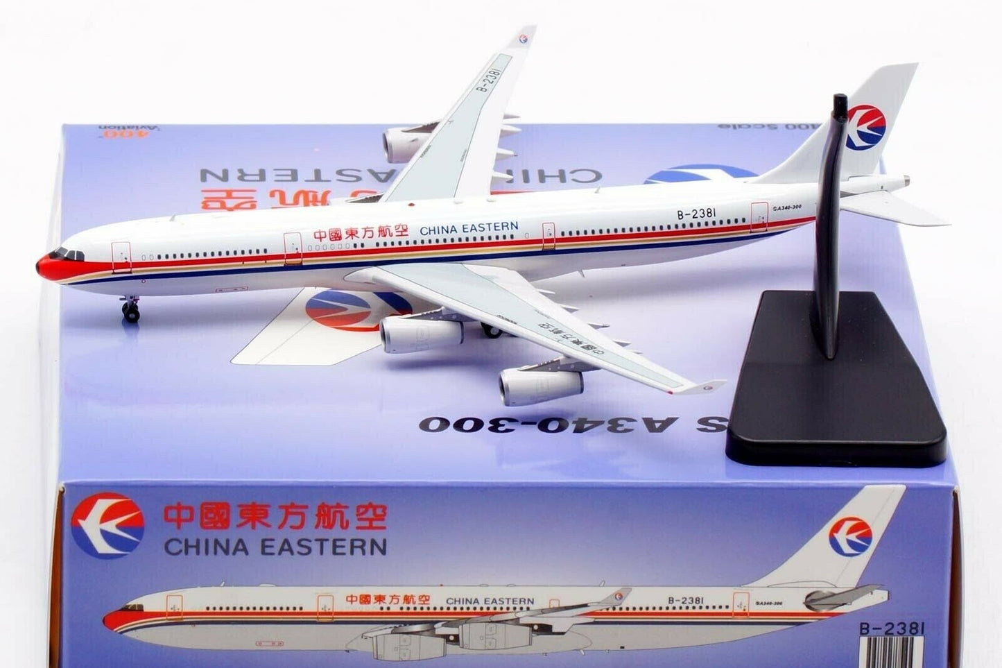 1:400 Aviation400 China Eastern Airlines Airbus A340-300 B-2381 AV4082