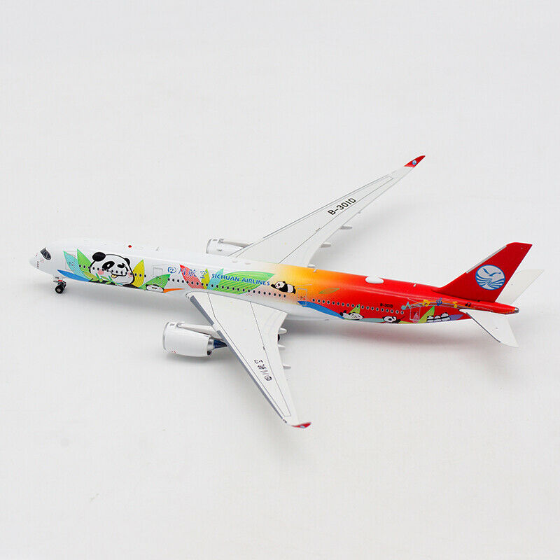 1:400 Aviation400 Sichuan Airlines Airbus A350-900 "Panda Livery" B-301D AV4007