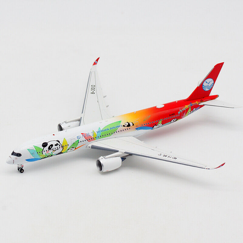 1:400 Aviation400 Sichuan Airlines Airbus A350-900 "Panda Livery" B-301D AV4007