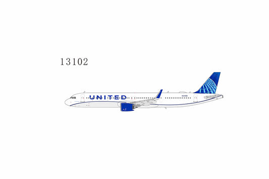 1:400 NG Models United Airlines Airbus A321neo "New Livery" N44501 NG13102