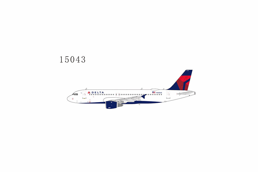 1:400 NG Models Delta Air Lines Airbus A320-200 N320US NG15043