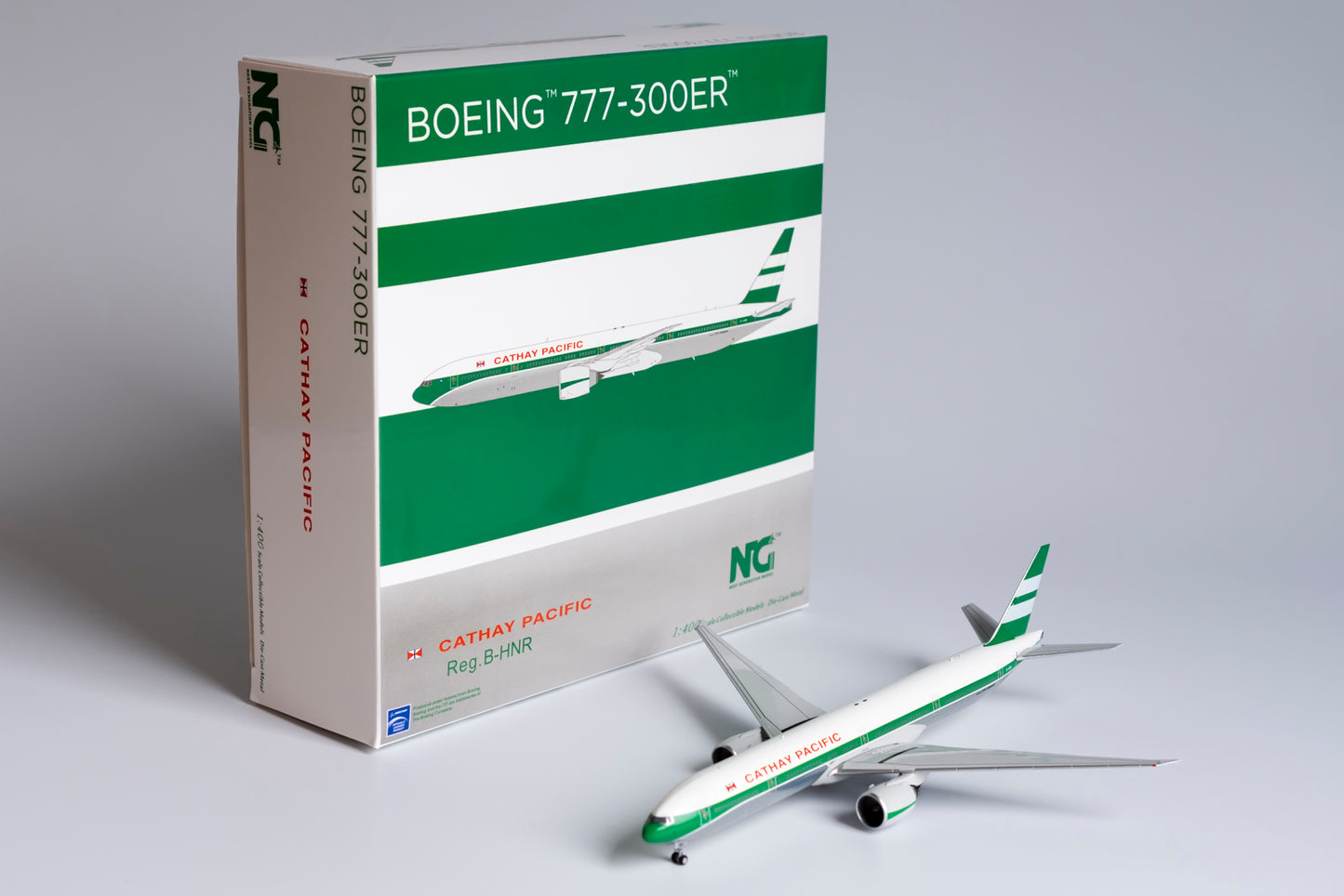 1:400 NG Models Cathay Pacific Boeing 777-300ER "Fantasy Retro Livery" B-HNR NG73001