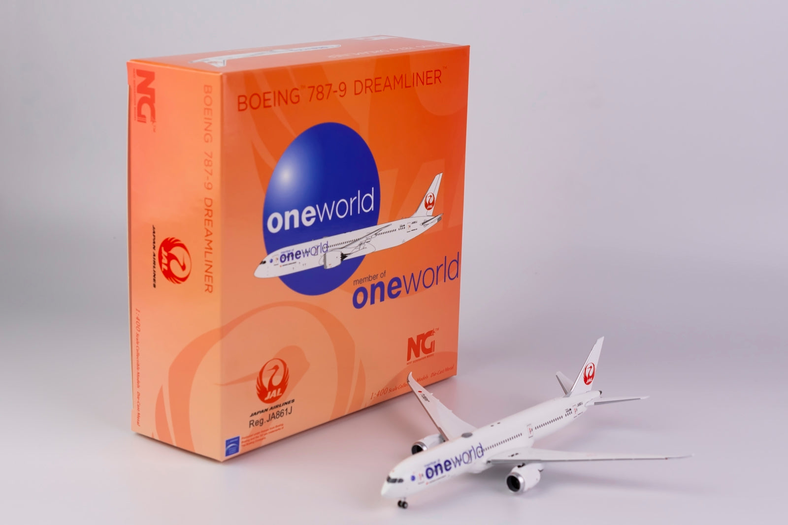 1:400 NG Models Japan Airlines (JAL) Boeing 787-9 