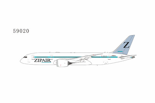 1:400 NG Models Zipair Tokyo Boeing 787-8 Dreamliner JA825J "Old Colors with "Z" on the tail" NG59020