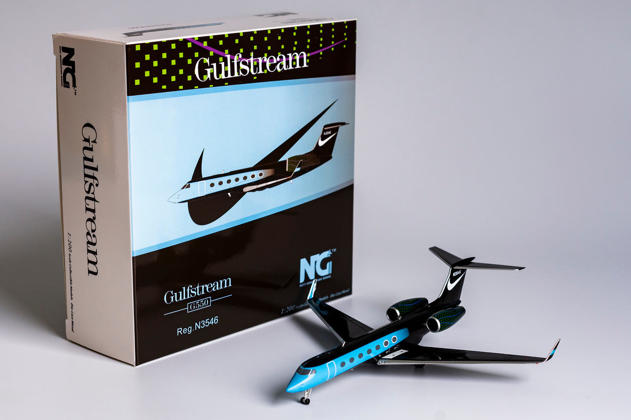 1:200 NG Models NIKE Gulfstream G550 "2017 Livery" N3546 NG75010