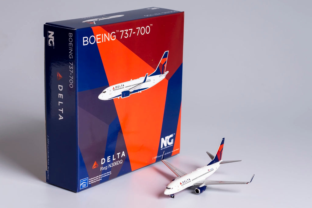 1:400 NG Models Delta Air Lines Boeing 737-700 N306DQ NG77019