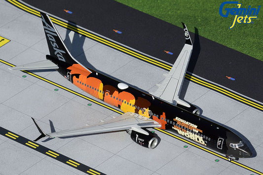 1:200 Gemini Jets Alaska Airlines Boeing 737-900ER "UNCF, Our Commitment" N492AS G2ASA1016