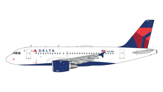 1:400 Gemini Jets Delta Air Lines Airbus A319-100 N371NB GJDAL2093