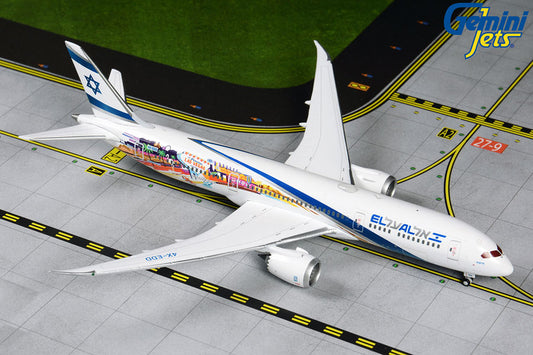 1:400 Gemini Jets El Al Boeing 787-9 Dreamliner  "Las Vegas" 4X-EDD GJELY1882