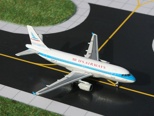1:400 Gemini Jets US Airways Airbus A319 "Piedmont Retro Livery" N744P GJPDM682