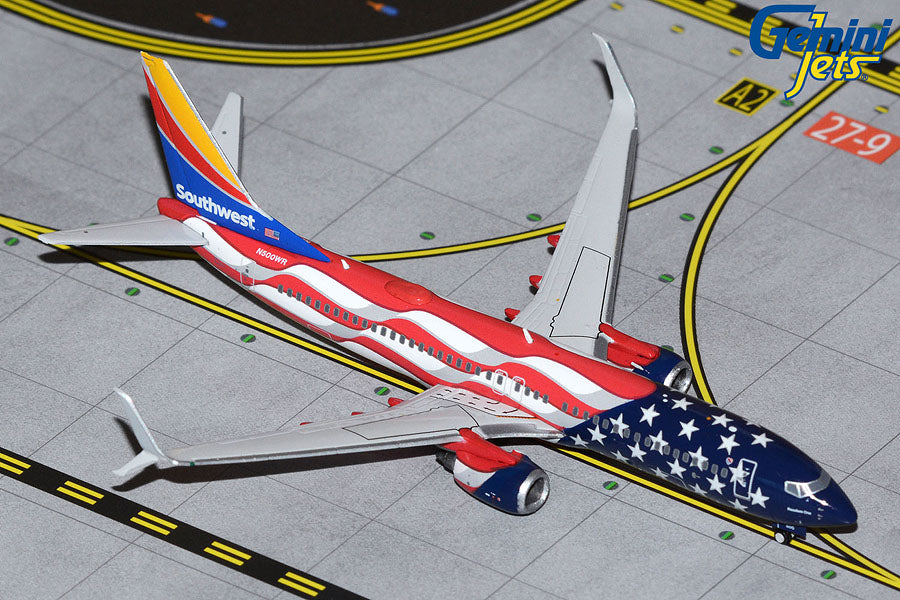 1:400 Gemini Jets Southwest Airlines Boeing 737-800 "Freedom One" N500WR GJSWA2039