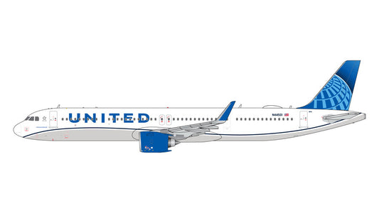 1:400 Gemini Jets United Airlines Airbus A321neo "New Livery" N44501 GJUAL2245