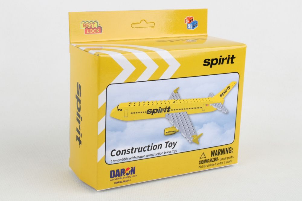 Spirit Airlines Construction Toy (New Livery)
