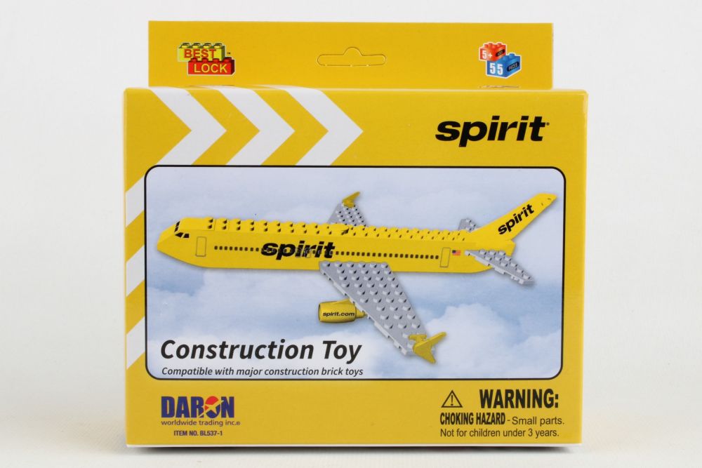 Spirit Airlines Construction Toy (New Livery)