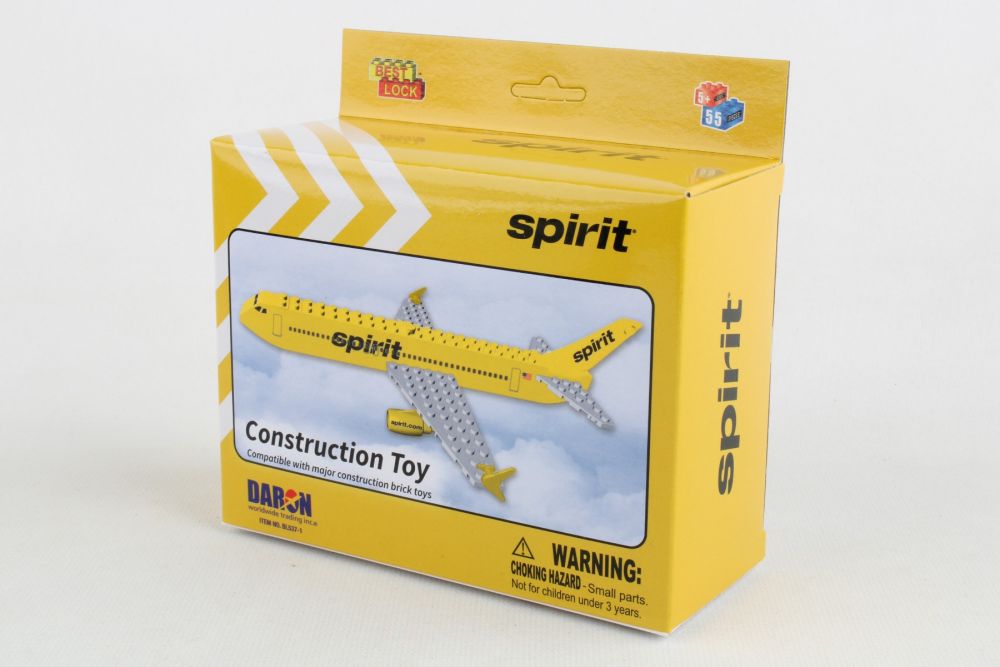 Spirit Airlines Construction Toy (New Livery)