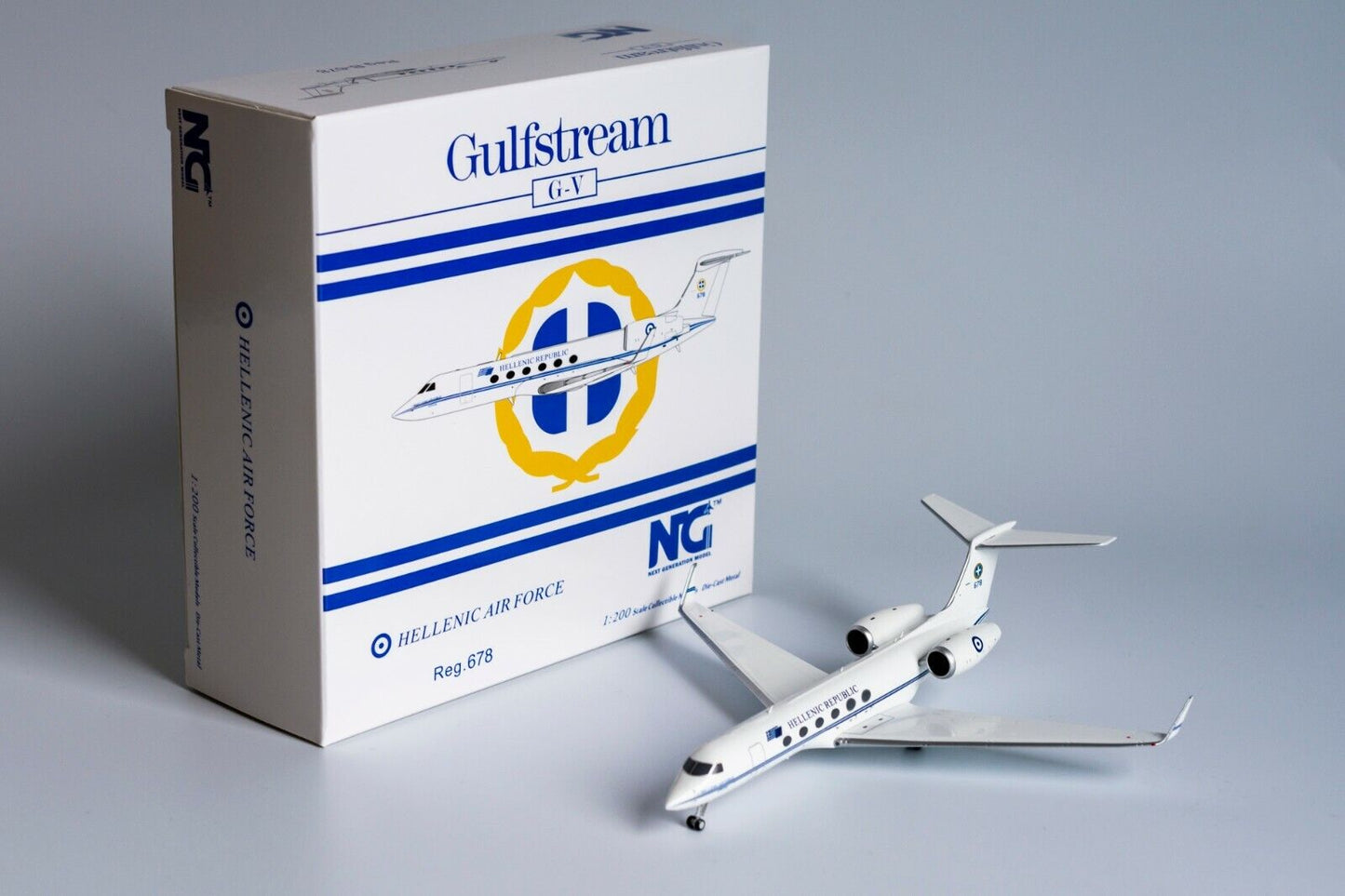 1:200 NG Models Greece - Air Force (Hellenic) Gulfstream G550 678 NG75011