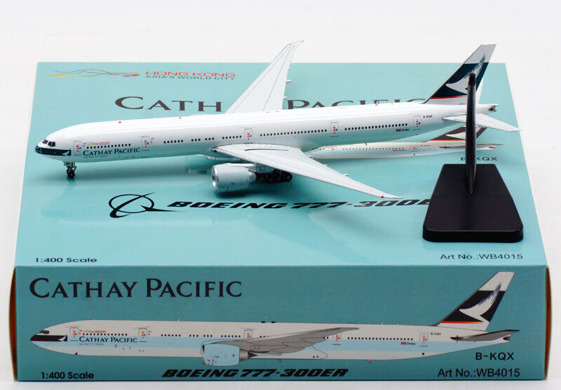 1:400 Aviation400 Cathay Pacific Boeing 777-300ER "Old Livery" B-KQX WB4015