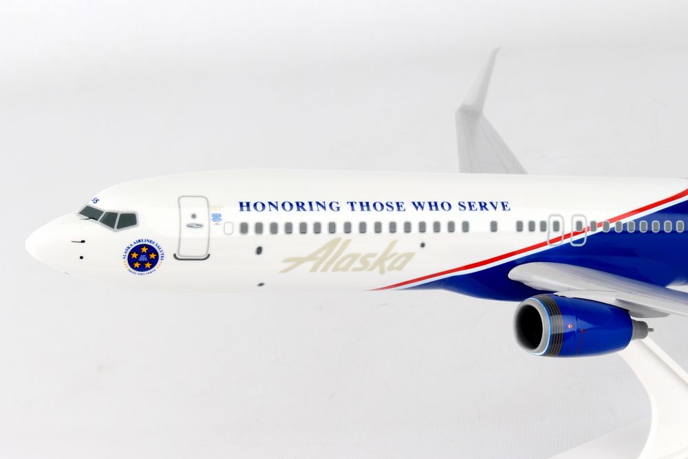 SKYMARKS ALASKA 737-900 1/130 VETERANS