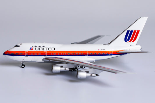 1:400 NG Models United Airlines Boeing 747SP "Saul Bass" N140PA NG07013