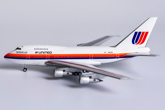 1:400 NG Models United Airlines Boeing 747SP "Saul Bass, Friendship One" N147PA NG07015