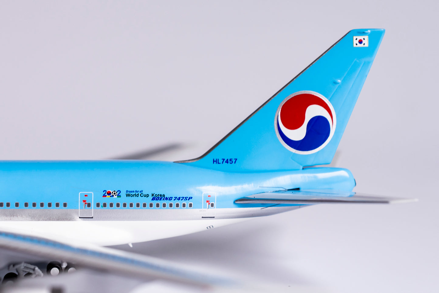1:400 NG Models Korean Air Boeing 747SP "FIFA World Cup 2002" HL7457 NG07017