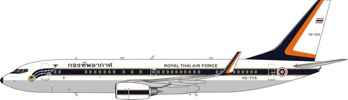 1:400 Royal Thai Air Force 737-800 HS-TYS 11672