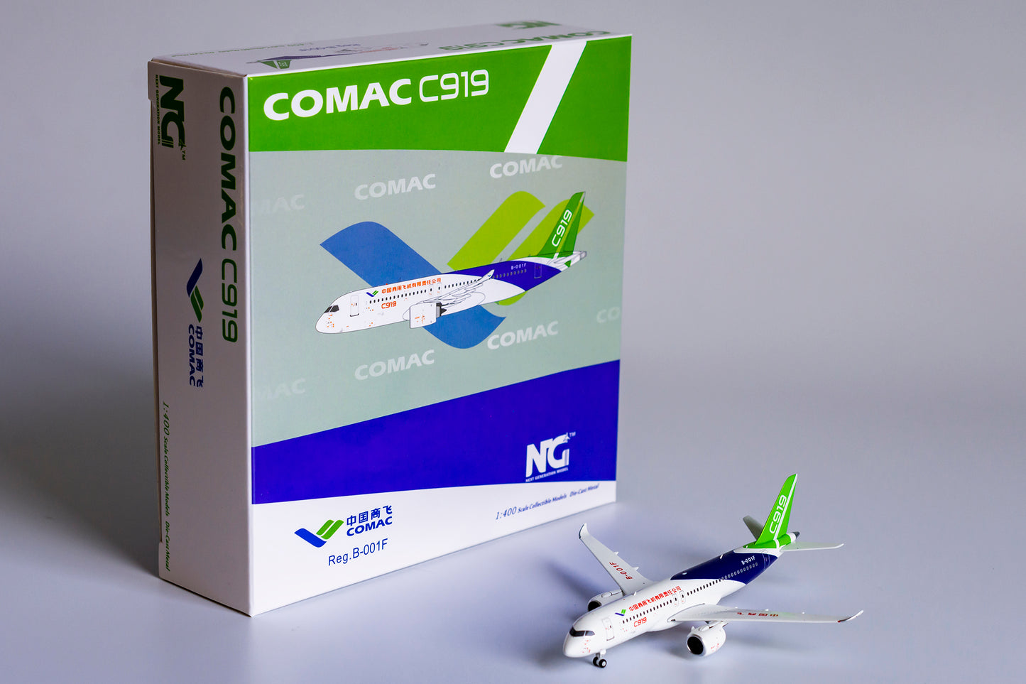 1:400 NG Models Comac House Colors C919 B-001F NG19010