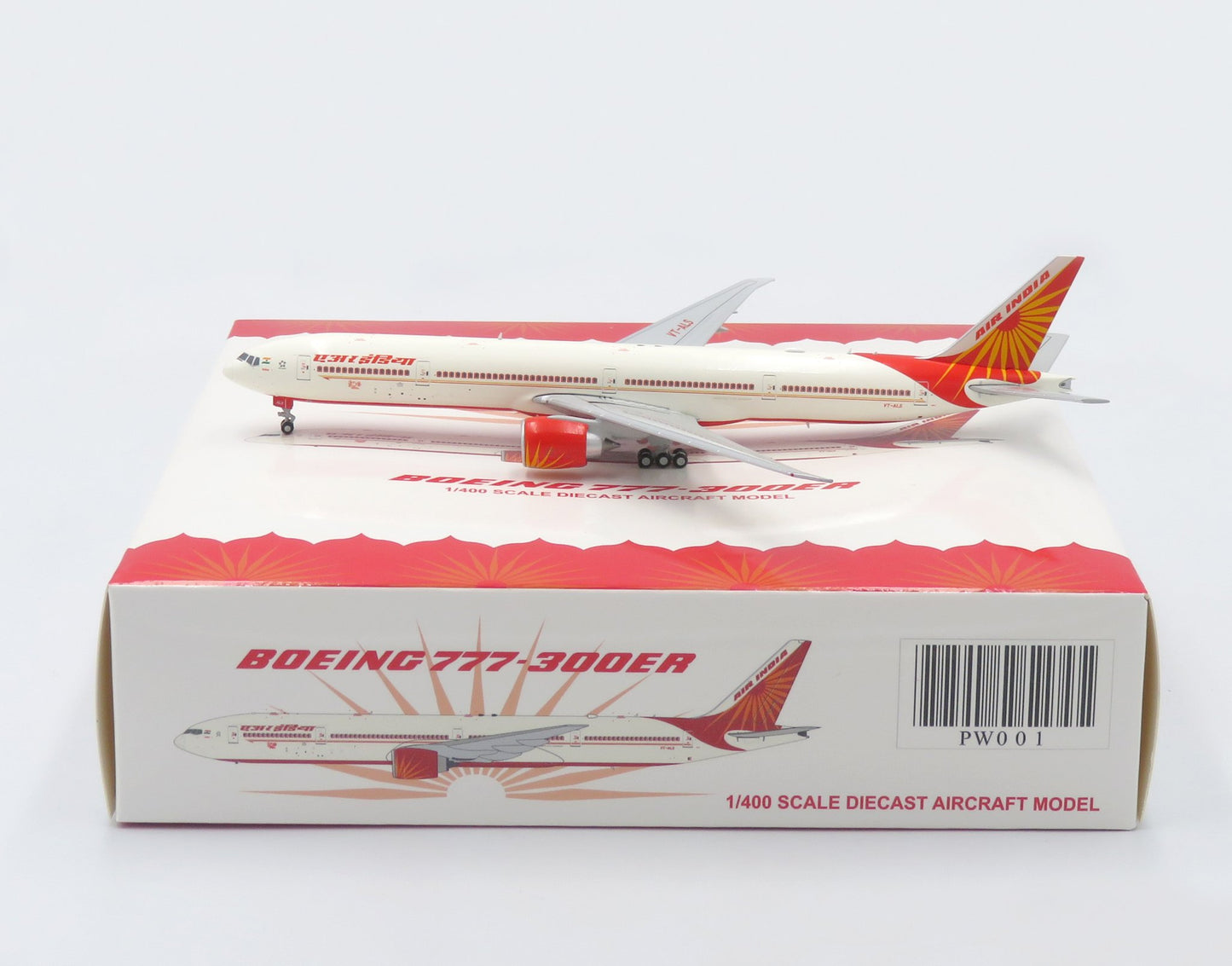 1:400 JC Wings Air India Boeing 777-300ER VT-ALS PW001