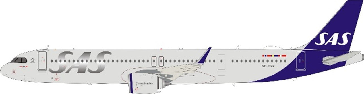 JFox JF-A321-028 1:200 A321-253NX Scandinavian Airlines SAS SE-DMR
