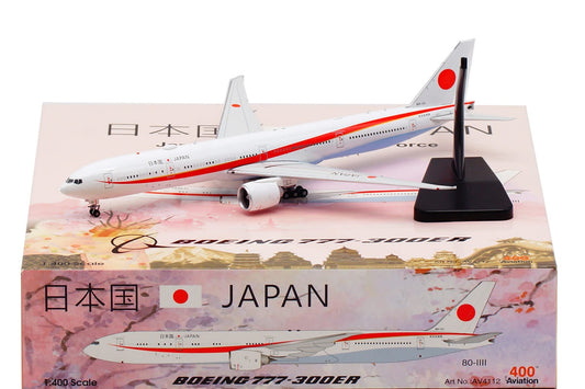 1:400 Aviation400 Japan Air Self-Defense Force Boeing 777-300ER 80-1111 AV4112