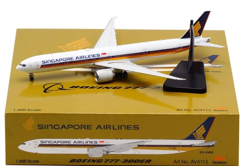 1:400 Aviation400 Singapore Airlines Boeing 777-312ER 9V-SWS AV4113