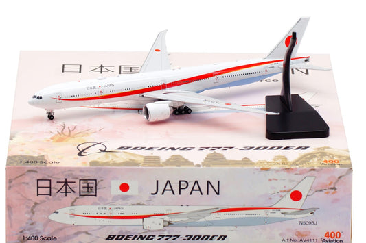 1:400 Aviation400 Japan Air Self-Defense Force Boeing 777-300ER N509BJ AV4111