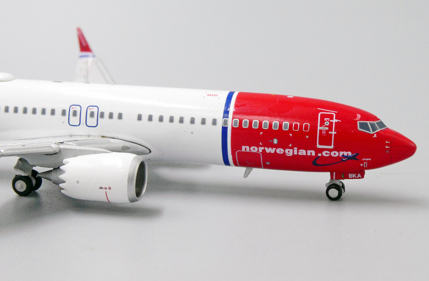 1:400 JC Wings Norwegian Airlines Boeing 737 MAX 8 LN-BKA XX4151