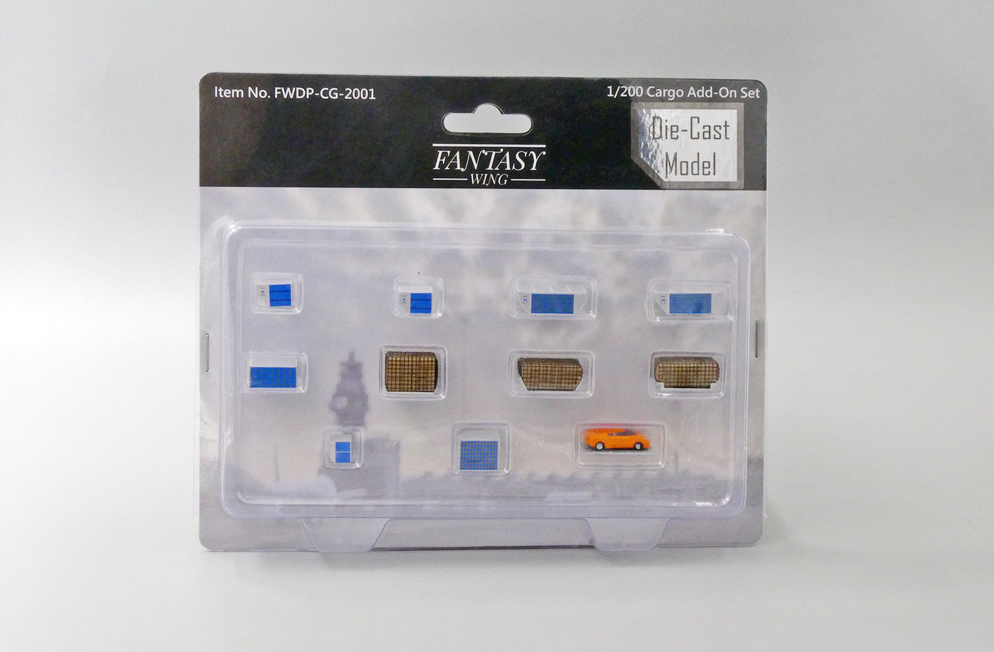 1:200 Fantasy Wings Ground Airport Service Support Vehicles Accessories (11 Piece) FWDP-CG-2001
