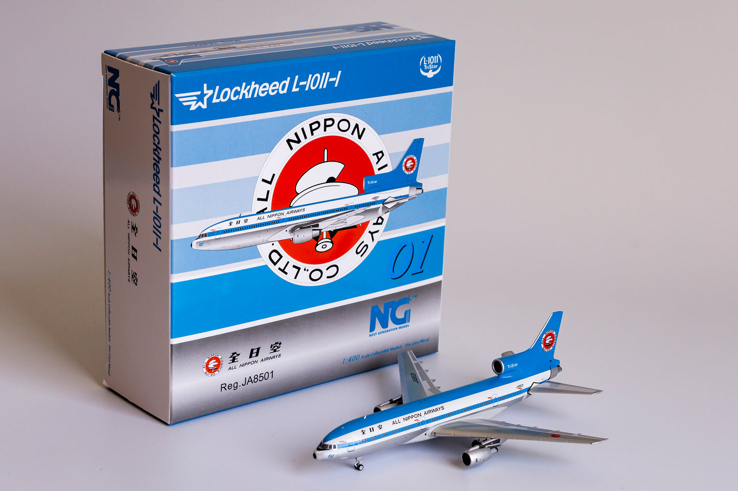 1:400 NG Models All Nippon Airways (ANA) Lockheed L-1011-1 "1970s livery" JA8501 NG31023