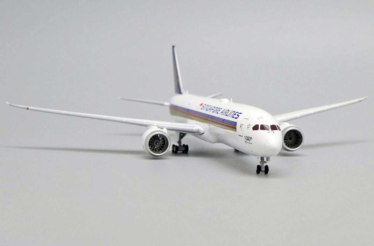 1:400 JC Wings Singapore Airlines Boeing 787-10 "1,000 Sticker" 9V-SCP EW478X003