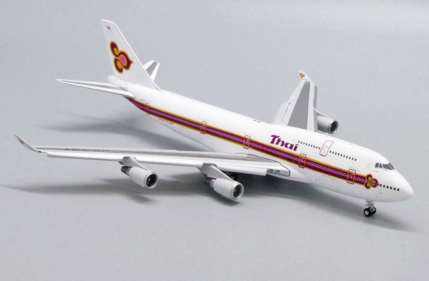 1:400 JC Wings Thai Airways International 747-400 "OLD COLORS, FLAPS DOWN" HS-TGY LH4173A