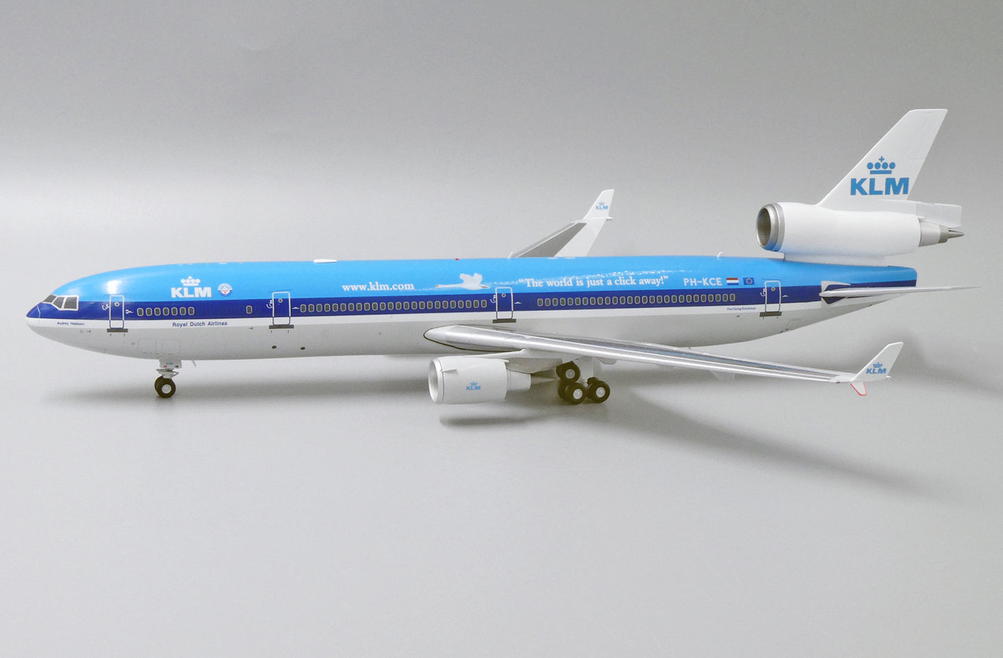 1:200 JC Wings KLM MD-11 "The World is Just a Click Away" PH-KCE XX2423