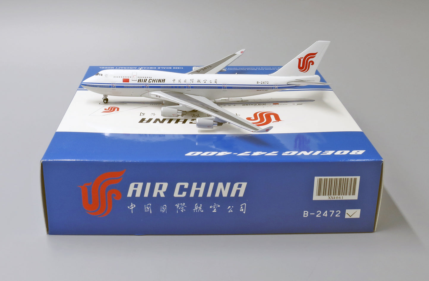 1:400 JC Wings Air China Boeing 747-400 B-2472 XX4061