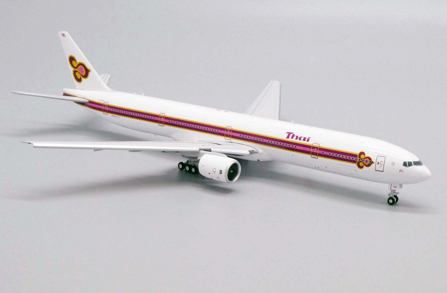 1:400 JC Wings Thai Airways Boeing 777-300 "Old Livery, FLAPS DOWN" HS-TKE LH4172A