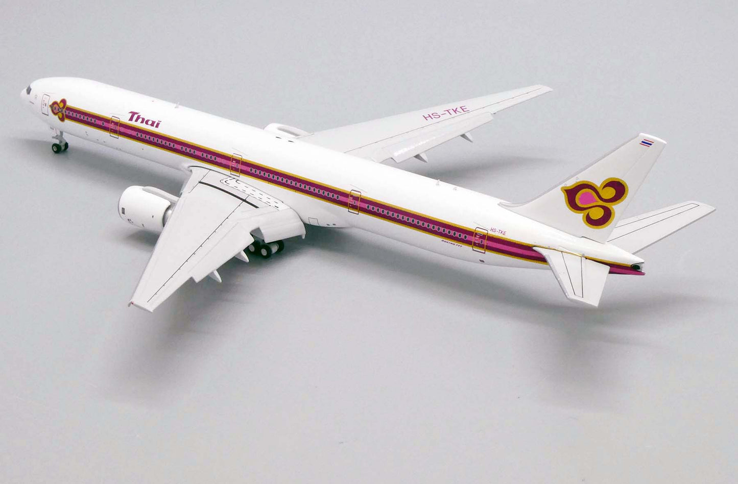 1:400 JC Wings Thai Airways Boeing 777-300 "Old Livery, FLAPS DOWN" HS-TKE LH4172A