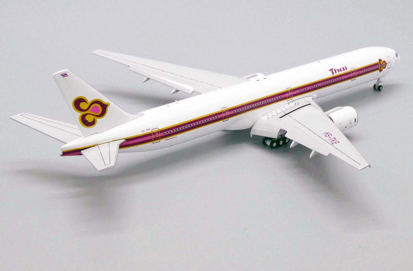 1:400 JC Wings Thai Airways Boeing 777-300 "Old Livery, FLAPS DOWN" HS-TKE LH4172A