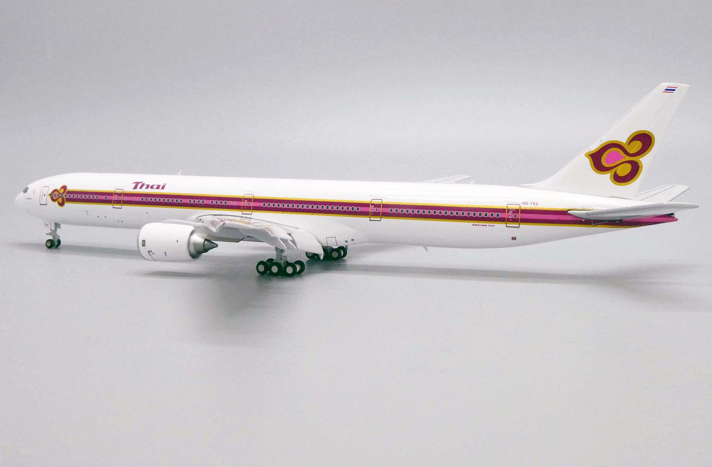 1:400 JC Wings Thai Airways Boeing 777-300 "Old Livery, FLAPS DOWN" HS-TKE LH4172A