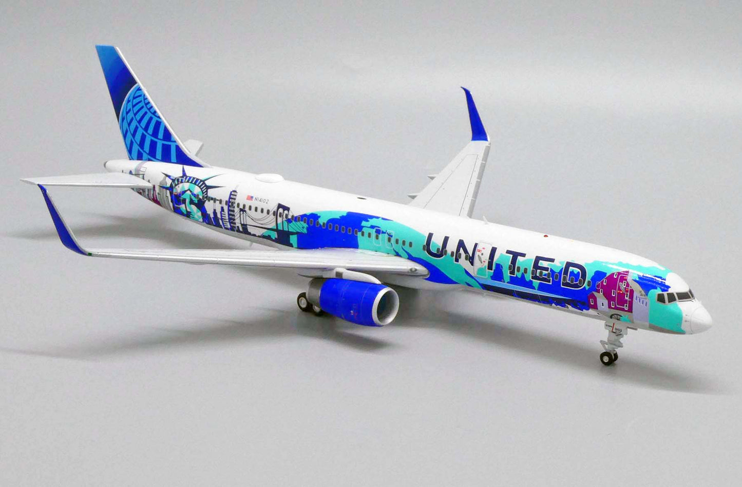 1:200 JC Wings United Airlines Boeing 757-200 “Her Art Here - New York/New Jersey Livery” N14102 LH2269